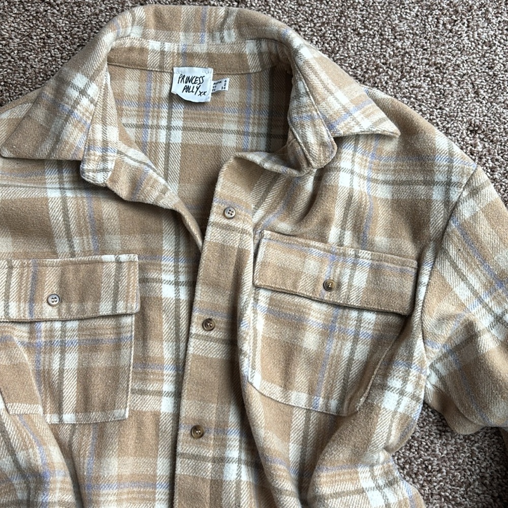 Princess Polly Flannel Jacket